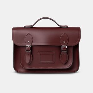 Cambridge Satchel Co 13" Batchel in Oxblood - Like New!